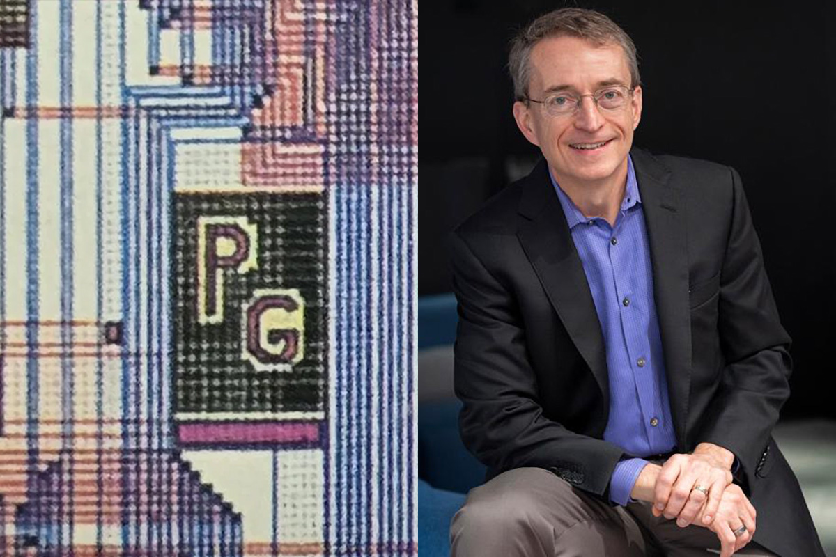 Intel i386: Пет Гелсінгер розповів, звідки його ініціали на кожному кристалі процесора