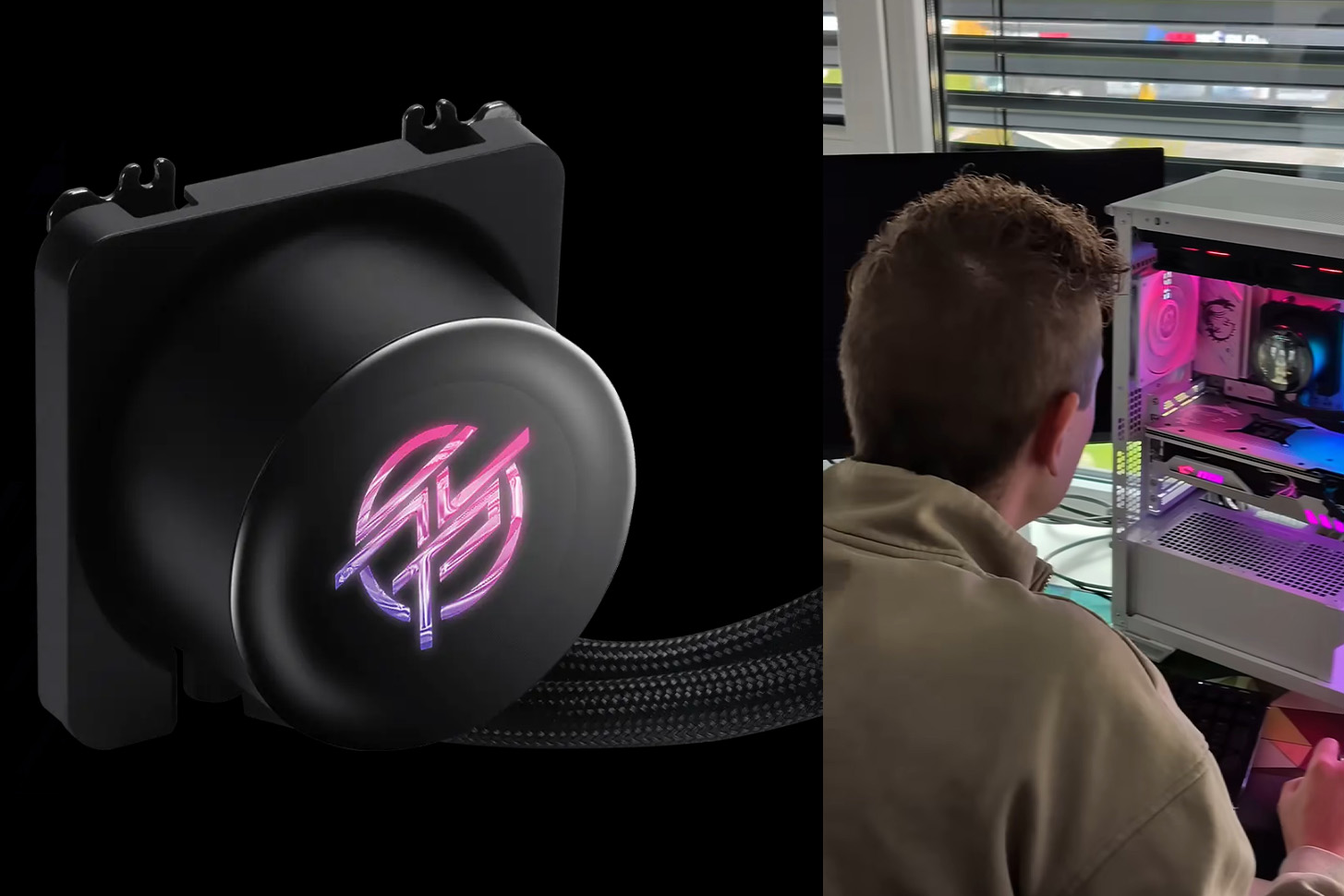 Монітор непотрібний: Battlefield 6 запустили на 2,1” дисплеї системи охолодження процесора