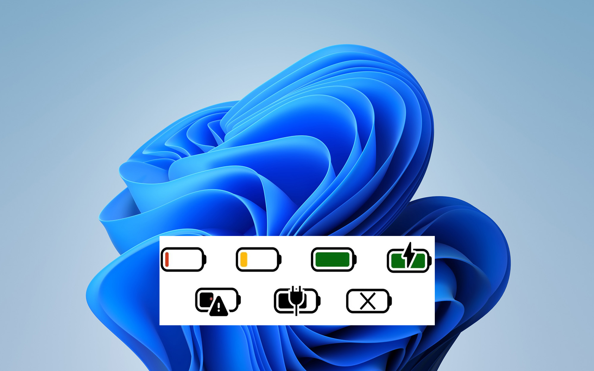 Windows 11 розгортає кольоровий значок батареї з відсотком заряду — як отримати