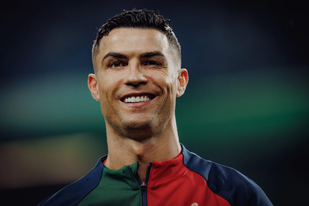 UEFA Euro 2024 qualifying game between national teams of Portugal and Slovakia